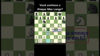 ATAQUE MAX LANGE NA ABERTURA ITALIANA VOCÊ CONHECE? BAKA MITAI
