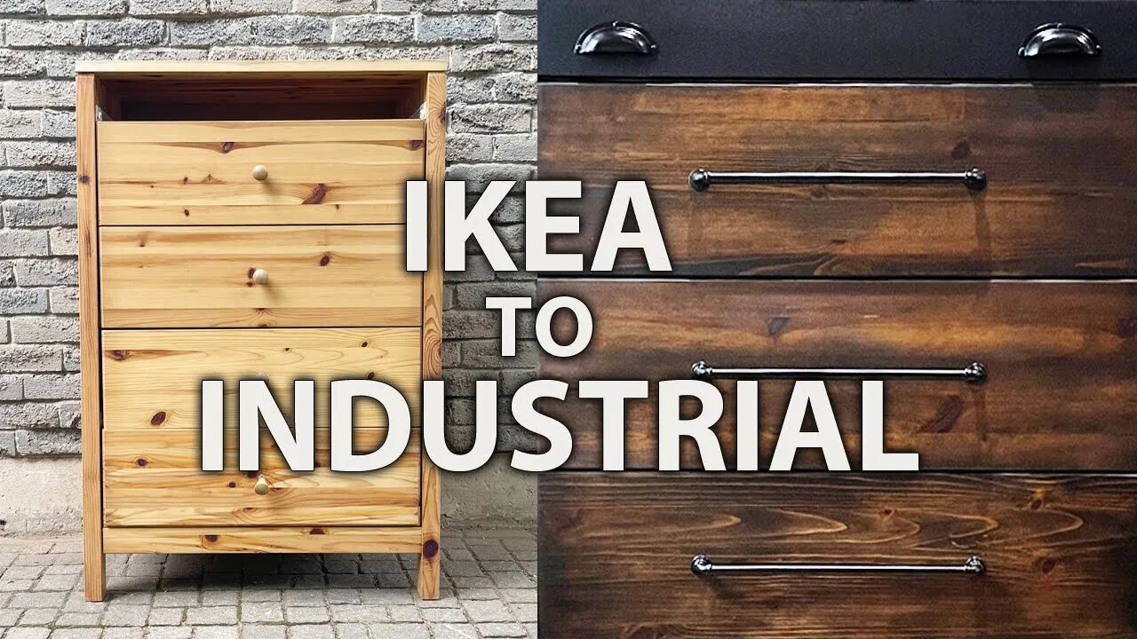 The Industrialization of an IKEA Dresser | IKEA HACK