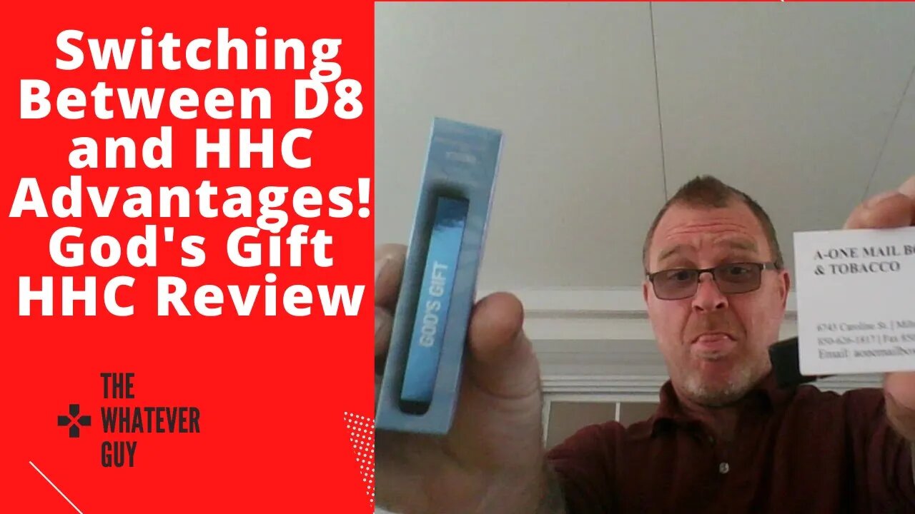 Switching Between D8 and HHC Advantages! God's Gift HHC Review