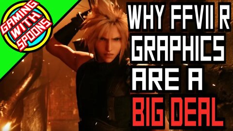 Why does Final Fantasy VII Remake look so GOOD!! | Gaming With Spoons