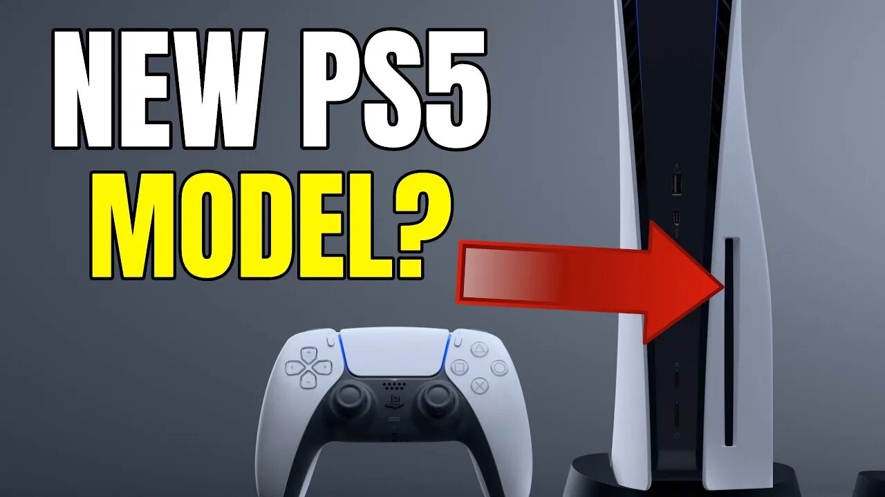 NEW PS5 With Detachable Disc Drive Coming? - RUMOR