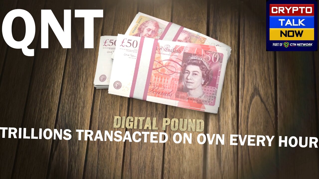 🚨🔥QUANT QNT - DIGITAL POUND POWERED BY OVERLEDGER - TRILLIONS TO BE TRANSACTED ON OVN #QNT #ISOTC307