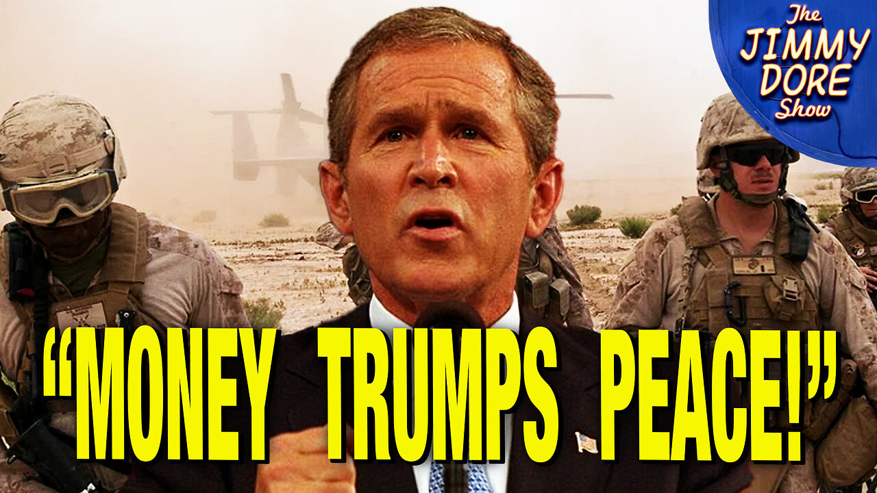 George W. Bush Admits The U.S. Fights Wars FOR MONEY!