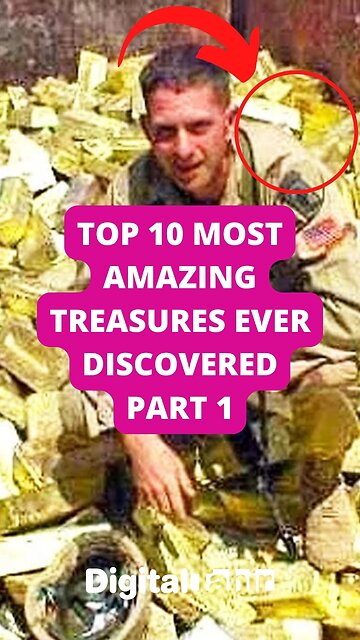Top 10 Most Amazing Treasures Ever Discovered Part 1
