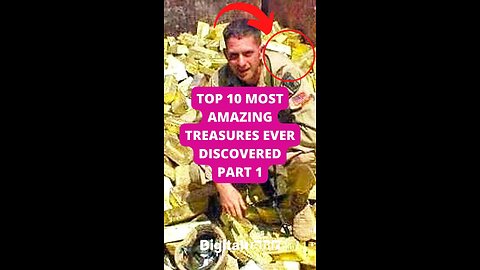 Top 10 Most Amazing Treasures Ever Discovered Part 1