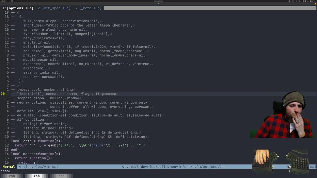 Open Source // Neovim PRs && answering questions