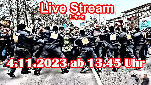 Live Stream am 4.11.2023 aus Leipzig Berichterstattung gemäß Grundgesetz Art.5