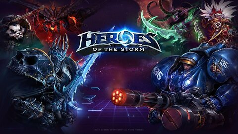 Heroes of the Storm w/ jams. Just relaxin