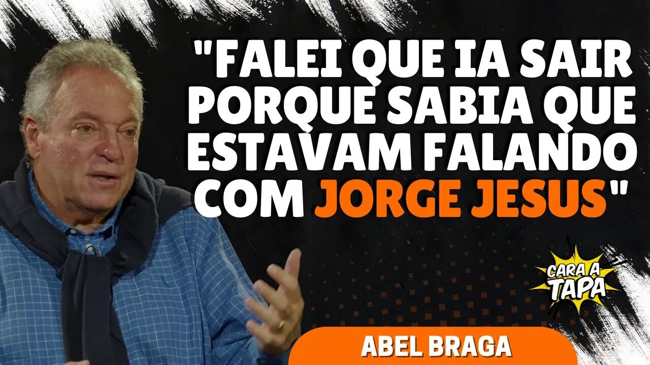 ABEL BRAGA SOUBE DA NEGOCIAÇÃO DO FLAMENGO COM JORGE JESUS E PEDIU DEMISSÃO