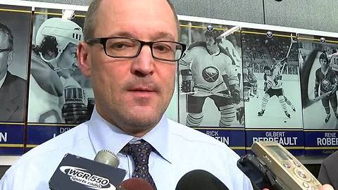 Sabres head Coach Dan Bylsma talks Guhle, Gorges, Kulikov, etc.