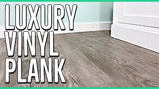 Installing Luxury Vinyl Plank Flooring in our Basement