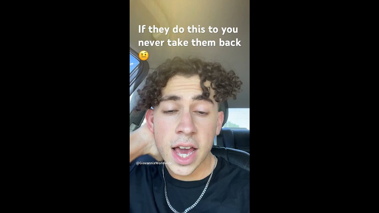 Never take back a relationship if they do this