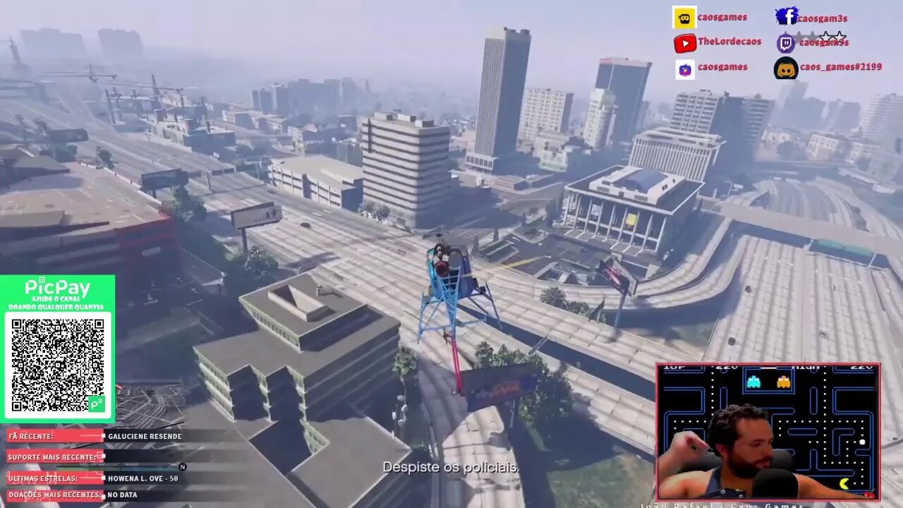 Jogatina GTA Online #1KCreator! #nvidia #caosgames #asusbrasilrog #texasenergy #saratem