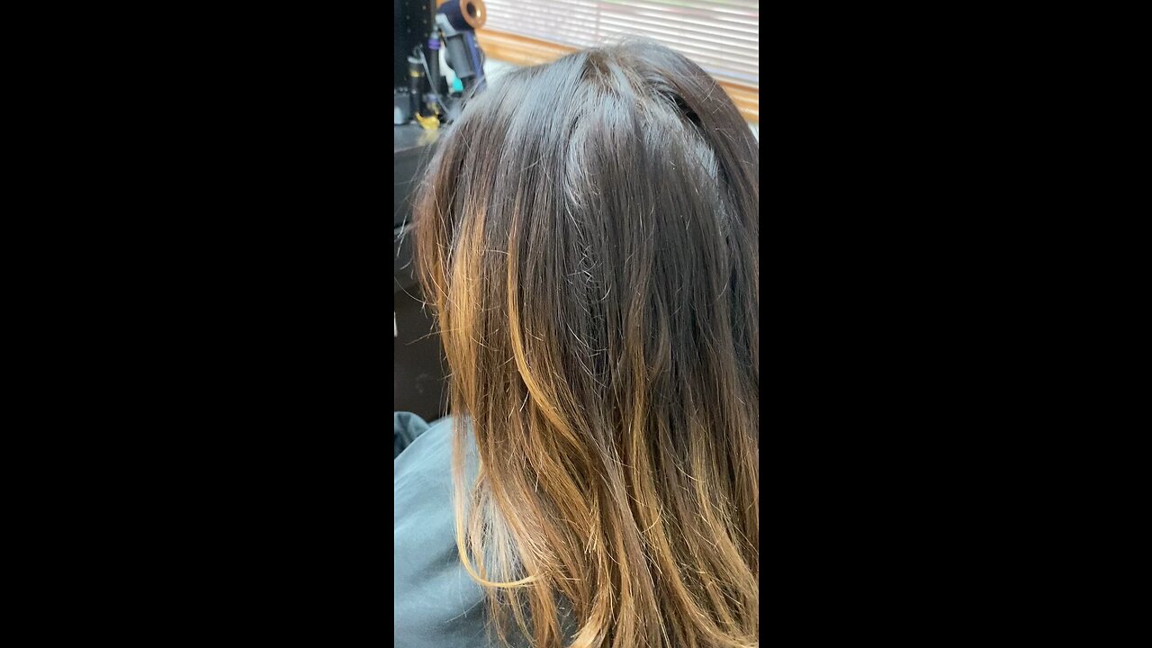 Caramel highlights