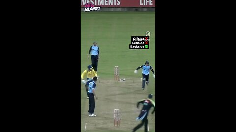No. Legside No. offside Only Backside #cricketfunny