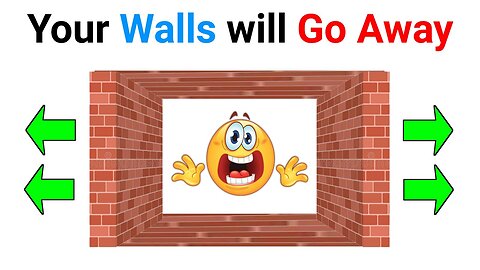 This Video will Make Your Room Walls Go Away From You!! 😱