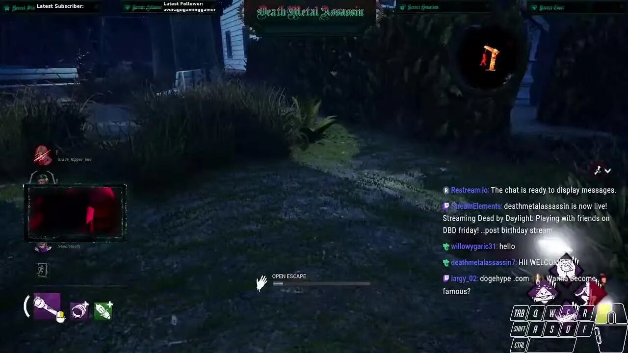 Playing with friends on DBD friday! ..post birthday stream