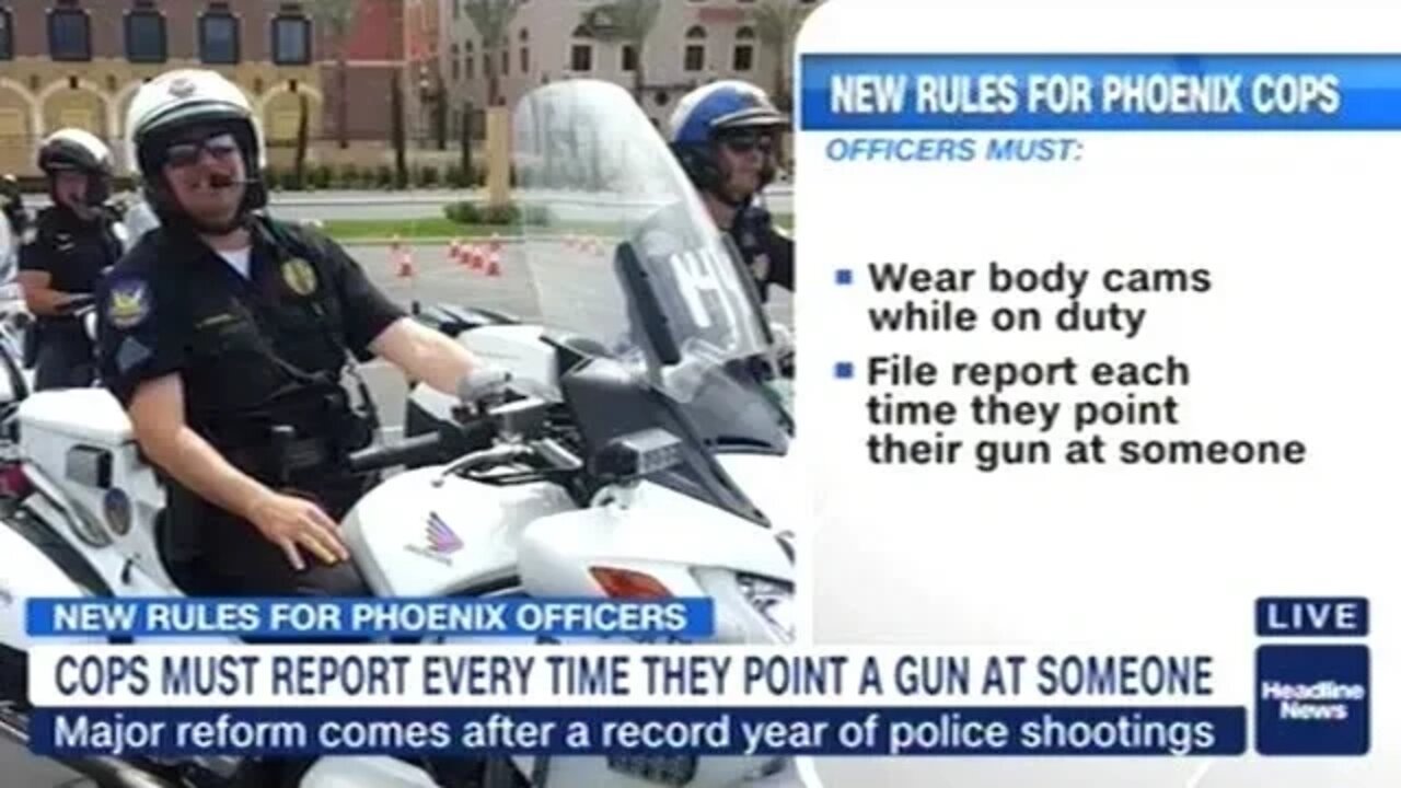 Reporter Seems SHOCKED That Cops Should Be Required To File A Report If They Point A Gun At Someone