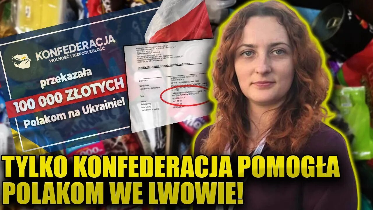 Tylko KONFEDERACJA pomogła Polakom we Lwowie! M. Pyż z Polskiego Radia Lwów o sytuacji na Ukrainie