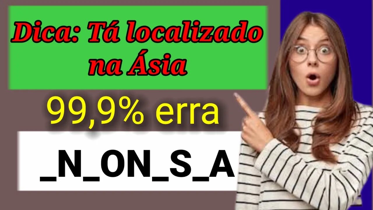 QUIZ SOBRE O PAÍSES - QUIZ CONHECIMENTOS GERAIS