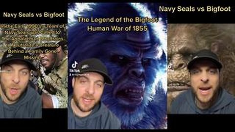 Human Bigfoot War of 1855 -&- The Navy Seals vs Bigfoot in the Appalachian Mts (1990s)