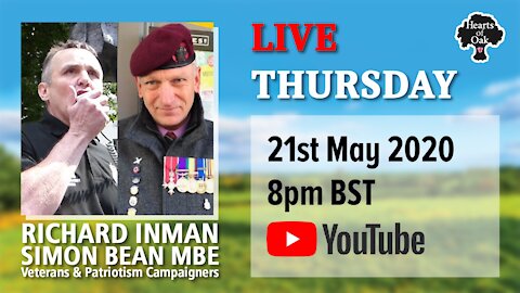 Hearts of Oak Livestream with Richard Inman & Simon Bean 21.5.20