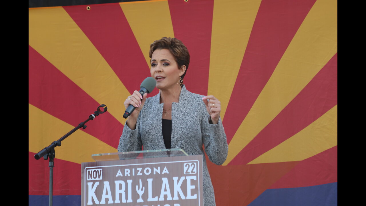 VD 4-5 Rodeo Rally at Western Trails Ranch. Candidate 4Gov Kari lake