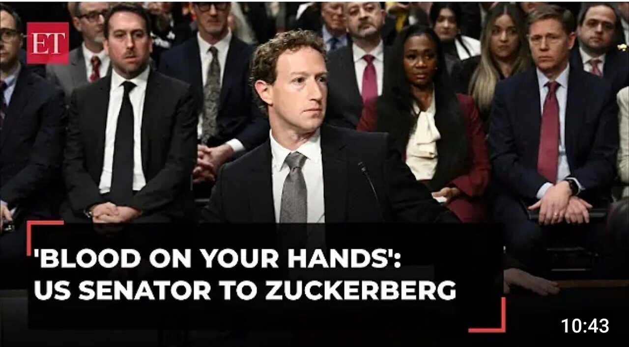 Mark Zuckerberg and tech CEOs told 'you have blood on your hands' at US Senate child safety hearing