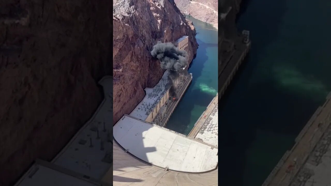 Explosion at the Hoover dam in Nevada; circumstances unclear!