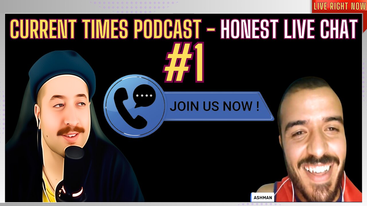 Current Times Podcast #1 Discussing, Reacting , Trying Things Out