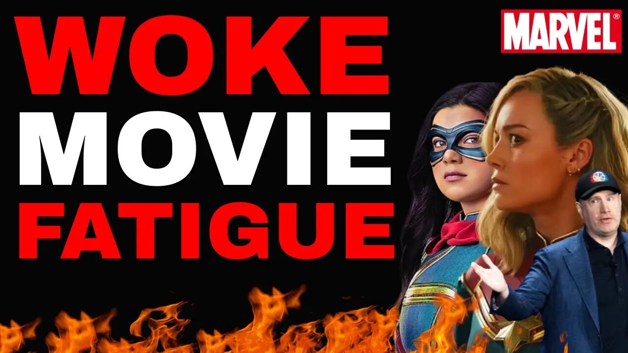 Woke Movie FATIGUE! Shill Media Can't Understand WHY People HATE MARVEL Movies!