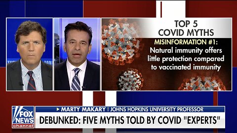 Tucker Carlson Interviews Dr. Marty Makary: Top 5 COVID Myths