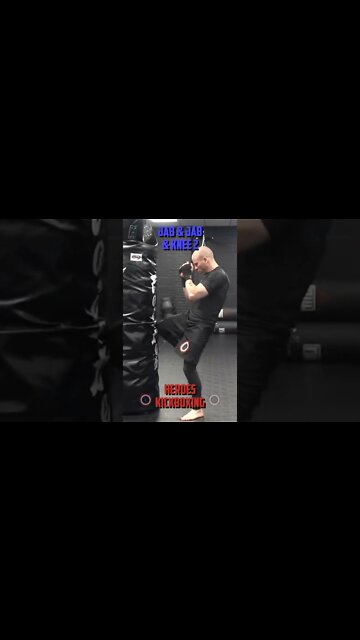Heroes Training Center | Kickboxing & MMA "How To Double Up" Jab & Jab & Knee 2 | #Shorts