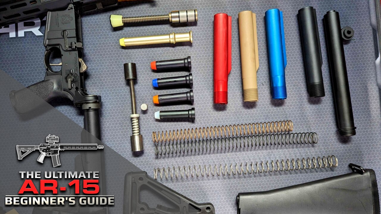 Ep-9: Choosing the Right AR-15 Buffer Weights, Springs & Buffer Tubes... Starts Here!