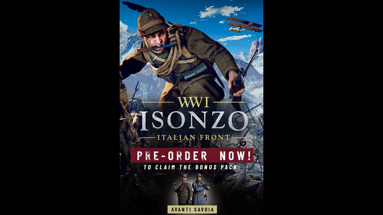 isonzo - what an amazing beauty of a ww1 shooter