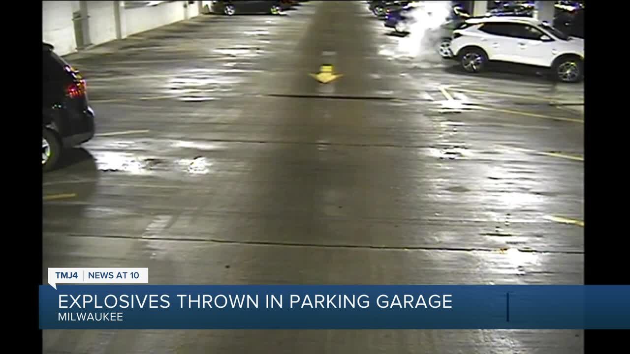 New video shows March explosion inside Potowatomi Casino parking garage
