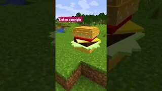 MINECRAFT: ATHOS VS COMIDAS QUE GANHARAM VIDA #shorts