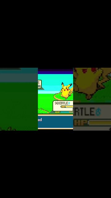 Pokémon FireRed - Wild Pikachu Used Growl!