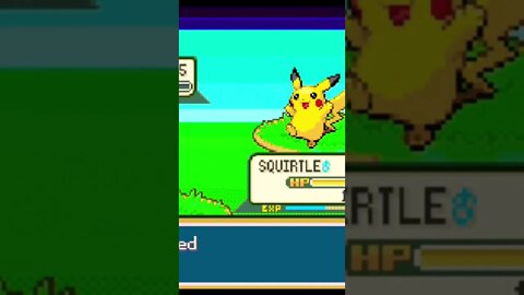 Pokémon FireRed - Wild Pikachu Used Growl!