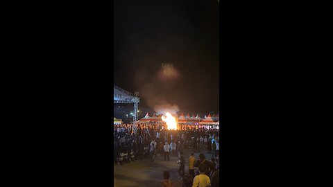 청양 고추 구기자 축제 Fireworks