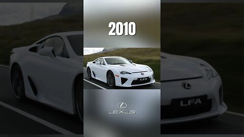 Evolution of Lexus Cars (1983 - 2024) #shorts #shortsfeed #evolution #viral #cars #2024