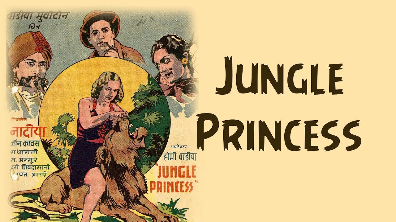 Movie From the Past - Jungle Princess - 1942 - जंगल प्रिन्सेस - Fearless Nadia, John Cawas