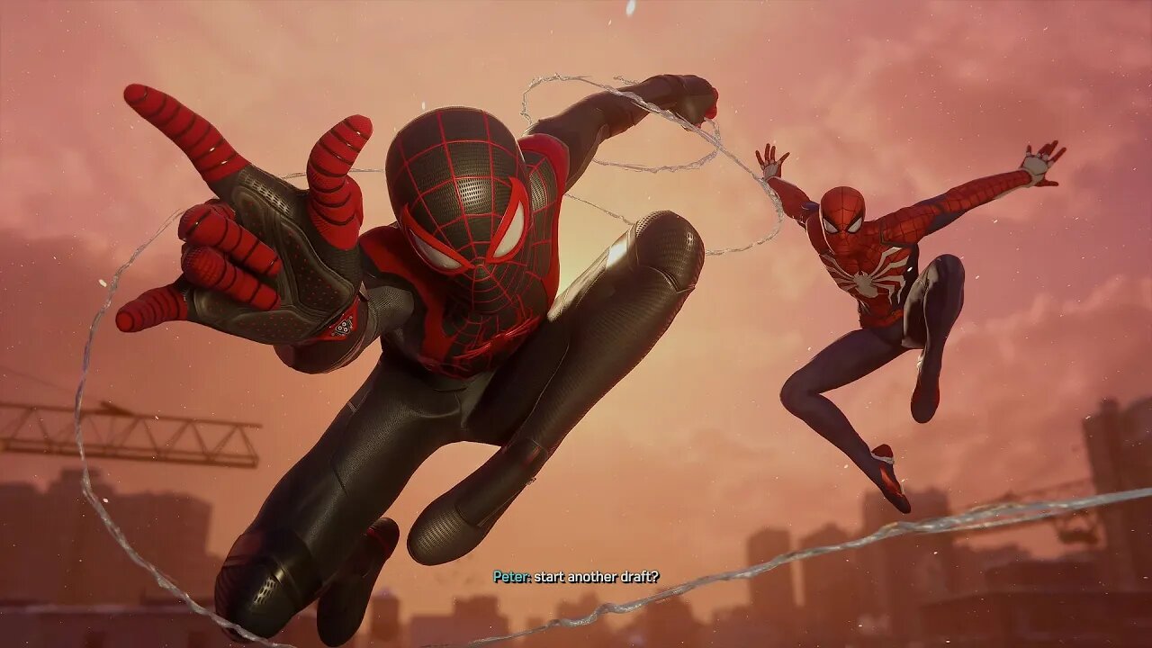 Spider-Man 2 - Peter & Miles Recap (4K 60FPS HDR) PS5