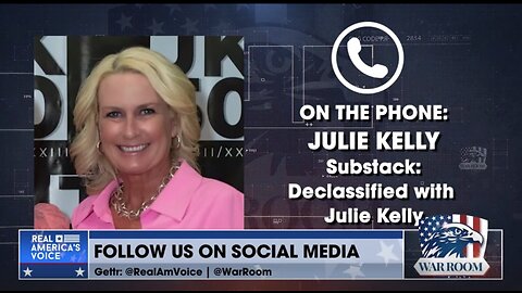 Julie Kelly: "It's Highly Unlikely That Jack Smith Is Gonna Get His Way With That July Trial Date"