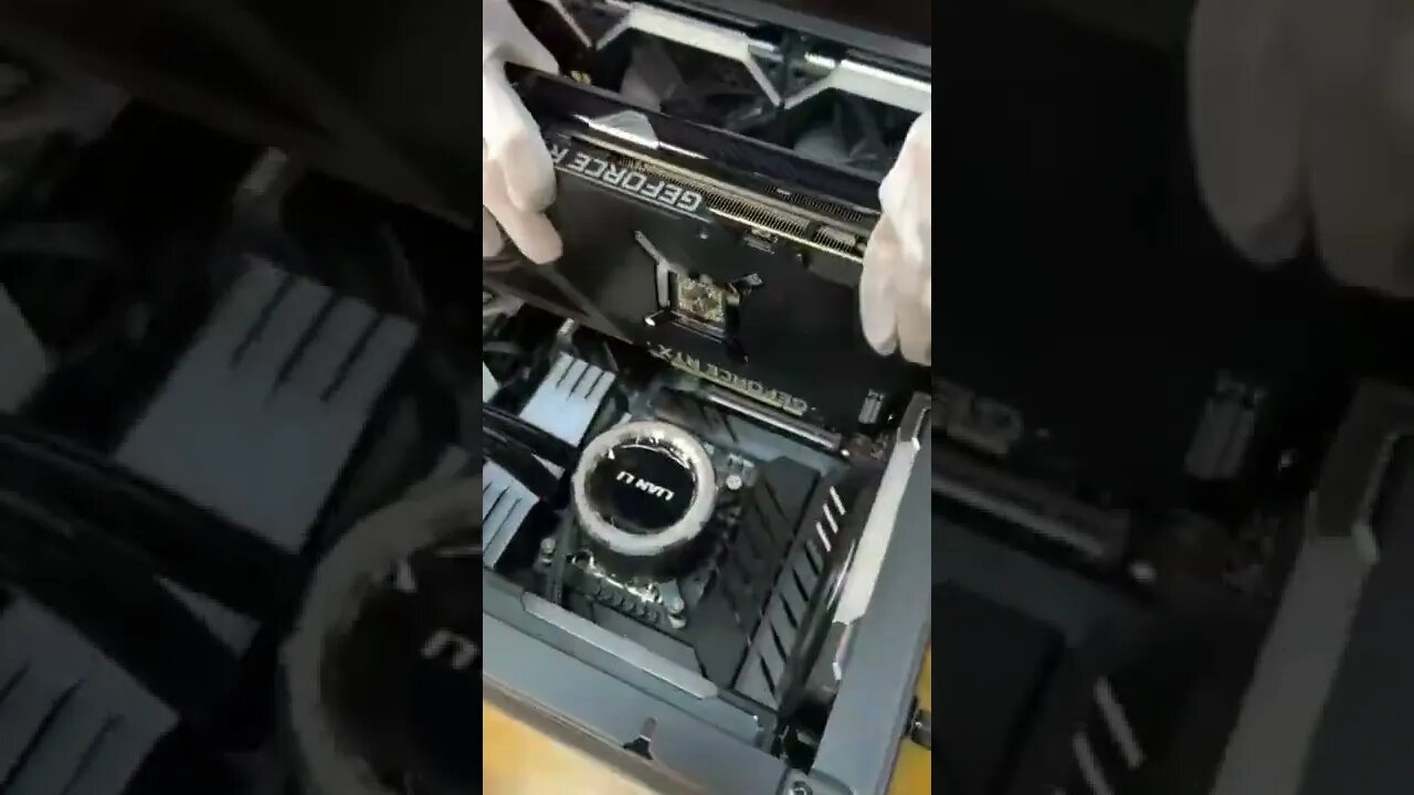 Gaming PC build with Intel 12700K + RTX 3070|#shorts