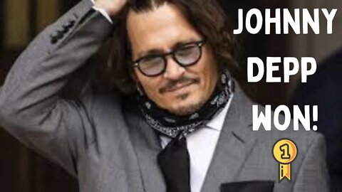 I Knew It! He Did It! Johnny Depp Won the Defamation Trial!
