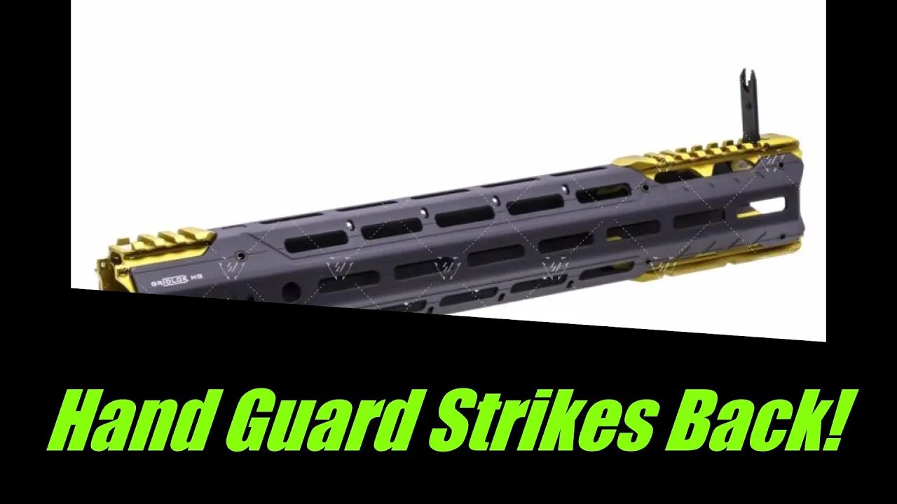 Grid lock hand guard from Strikes industries
