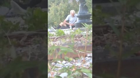 #homeless #gangstalker who curses me out & threatens me Pt. 1