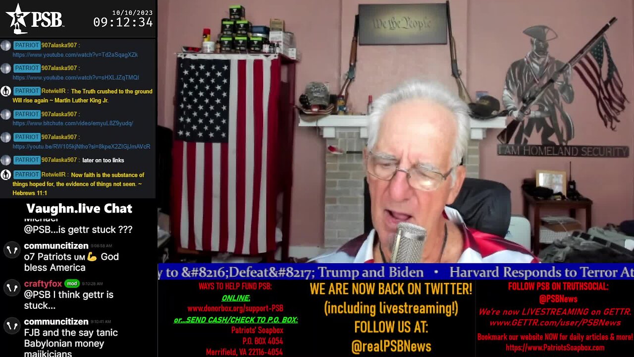 2023-10-10 09:05 EDT - Straight Shootin': with Thumper