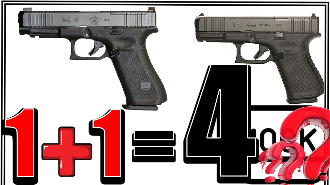 NEW for 2023 ***4 in 2*** GLOCK 47: Glock 19, 🔥 19L ‼️ 🔥 45 and 47 NOW possible!